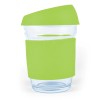 Glass Coffee Cups bright green
